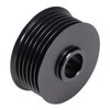 CBW-151B 2.25 in. Alternator Pulley, GM LS, 6-Rib, Billet Aluminum, Black - image 2