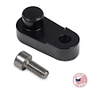 CBW-155B EVAP Purge Solenoid Delete Plug, 1999-2006 GM LS Truck Intake Manifolds, Billet Aluminum, Black - image 1