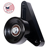 CBW-181B Smog Pump Delete Pulley, Small Block Chevy, Billet Aluminum, Black - image 1