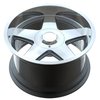 HM1810R15SET R15 Wheel Set [Size: 18"x10"] 1982-1992 Chevy Camaro/Pontiac Firebird, Silver Finish, w/Center Caps - image 3
