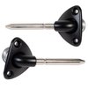 HT-SVMB9302 Sun Visor Mounting Brackets Pair, 1993-2002 Chevy Camaro/Pontiac Firebird, Pair - image 2