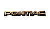HT10053028 GTA/Turbo Trans Am PONTIAC Headlight Emblem, 1987-1992 Pontiac Firebird GTA/Turbo Trans AM, Driver, Gold - image 1
