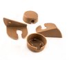 HT10079248K Rear Hatch Strut Cover Trim Kit, 1988-1992 Chevy Camaro/Pontiac Firebird, Beechwood - image 2