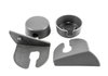 HT10193313K Rear Hatch Strut Cover Trim Kit, 1982-1992 Chevy Camaro/Pontiac Firebird, Gray - image 4