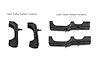 HT14019204 Radiator Rubber Insulator, 1982-1992 Chevy Camaro/Pontiac Firebird, Pair, Upper - image 1