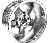 HT179IROCZ-C IROC-Z Wheel Set, 1988-1990 Chevy Camaro [Size: 17"x9"] Chrome Finish - image 4