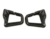 HT7203/7202 Seat Belt Shoulder Guides, 1993-2002 Chevy Camaro/Pontiac Firebird, Pair, Convertible, Ebony