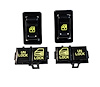 HT9092CPSW Power Switch Package Kit, 1990-1992 Chevy Camaro, Yellow Font, Includes LH & RH Power Window & Lock Switches - image 1