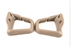 HT9319/9318 Seat Belt Shoulder Guides, 1993-2002 Chevy Camaro/Pontiac Firebird, Pair, Convertible, Neutral Tan