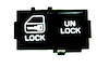 HT20344293 LH Power Lock Switch, 1982-1989 Chevy Camaro/1982-1992 Pontiac Firebird, Driver/LH, White Font
