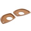 HT8790GTADHB-BW Door Handle Bezels, 1987-1990 Pontiac Firebird GTA/Trans AM, Pair, Beechwood - image 3