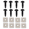 INTSCREWKIT8992B Interior Rear Hatch Screws, 1982-1992 Chevy Camaro/Pontiac Firebird, Set of 8, Black - image 1