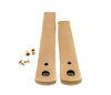 HT12509740/HT12509741 Seat Belt Receiver Sleeves, 1982-1992 Chevy Camaro/Pontiac Firebird, Pair, Saddle
