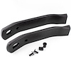 HT12504428 / HT12504429 Seat Belt Receiver Sleeves, 1982-1992 Chevy Camaro/Pontiac Firebird, Pair, Black - image 1