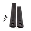 HT12504428 / HT12504429 Seat Belt Receiver Sleeves, 1982-1992 Chevy Camaro/Pontiac Firebird, Pair, Black - image 2