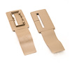 HT20524180/4181 Seat Belt Headliner Trim, 1982-1987 Chevy Camaro/Pontiac Firebird, Pair, Saddle