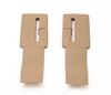 HT20524180/4181 Seat Belt Headliner Trim, 1982-1987 Chevy Camaro/Pontiac Firebird, Pair, Saddle - image 2
