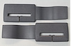 HT20524186/4187 Seat Belt Headliner Trim, 1982-1992 Chevy Camaro/Pontiac Firebird, Pair, Gray - image 1