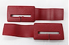 HT10122398/2399 Seat Belt Headliner Trim, 1982-1992 Chevy Camaro/Pontiac Firebird, Pair, Red