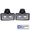 HT5974579 / HT5974580 Fog Light Lamp w/Bracket, 1985-1992 Chevy Camaro IROC-Z/Z28, Pair - image 1
