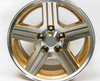 HT179IROCZGOLD IROC-Z Wheel Set, 1988-1990 Chevy Camaro [Size: 17"x9"] Gold Finish - image 4