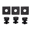 HM16673676-E (X3) Spare Tire Cover Screws, 1993-2002 Chevy Camaro/Pontiac Firebird, Pack of 3, Ebony - image 1