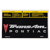 HM12455211-TA Air Lid Decal, 1998-2002 Pontiac Firebird/Trans AM, Firebird/Trans Am/WS6, Trans Am Logo - image 1