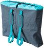 Folding Bench Seats 6 People [Gray and Teal] - image 4