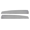 C7ZZ-65237A223N Deluxe Door Panel Inserts - Brushed Aluminum - image 1