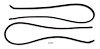 C5ZZ-6520530-1A Door Weatherstrip Pair - image 1