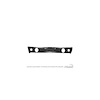 C5ZZ-6540544-DR Rear Valance with Back-Up Light Holes - image 1