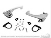 Exterior Door Handle Set 1967-1968 Ford Mustang - image 1