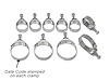 HOSE CLAMP SET V8 STAMPED - image 1