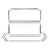 C9ZZ-63130A18-K 69-70 FB folddown seat molding - image 1
