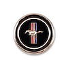 C7ZZ-65044A90EP 67-68 Deluxe Dash Panel Emblem & Base - image 1