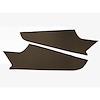 C9ZZ-63520189BK 69-70 Headliner Trim Side Panels (Black) - image 1