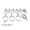 HOSE CLAMP SET V8 STAMPED - image 1
