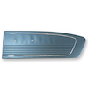 C6ZZ-65239423BL 1966 Standard Door Panel (Blue) Sold as a Pair - image 1