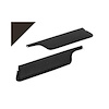 C7ZZ-7604104-BK 67-68 Convertible Sun Visors (Black) - image 1