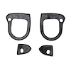 Exterior Door Handle Pads 1964-1970 Ford Mustang - image 1