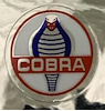 Seat Belt Insert Emblem Shelby Mustang Cobra Logo - image 1