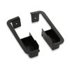 D0ZZ-6524046-7B Deluxe Metal Door Cups (Black, Pair) - image 2