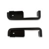 D0ZZ-6524046-7B Deluxe Metal Door Cups (Black, Pair) - image 3