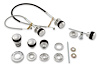 C8TZ-10852-MKBL 1968-77 Bronco Billet Dash Knob and Bezel Master Kit - image 1
