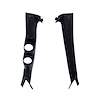 C9ZZ-6303598-9G Windshield Pillar Moldings with Gauge Pods for 1969-1970 Ford Mustang Fastback - image 1