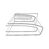 C5ZZ-652043-71 65-66 Pony Door Panel Trim (LH) - image 1