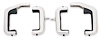 Radiator Bracket Set 1966-1977 Ford Bronco - image 1