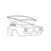 C7ZZ-6342084-A 67-68 Fastback Rear Window Seal - image 1