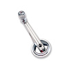 WINDOW CRANK LATE 65-67 - image 1
