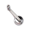 QUARTER WINDOW CRANK LATE - image 1